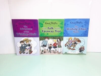 Enid Blyton 3x Book Bundle Faraway Tree, Wishing Chair & Wishing Chair Again VGC - Image 1 of 4
