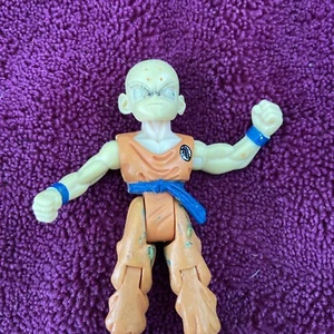 Figura de 4"" Irwin Toy Dragonball Z Saiyan Saga Krillin 2000 sin usar - Imagen 1 de 1