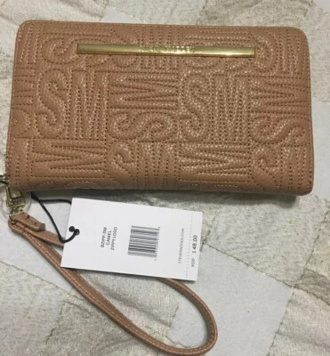 CARTERA STEVE MADDEN PULSERA CAMEL COSIDO LOGO (LETRAS GRANDES) "¡TAN DIFERENTE"!! Foto 1 de 4