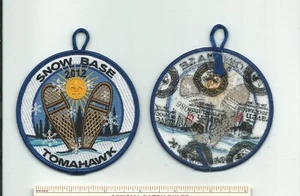 SCOUT BSA 2012 TOMAHAWK RESERVATION SNOWBASE CAMP PATCH NORTHERN STAR CNCL MN WI - Picture 1 of 1