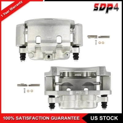 Juego de pinzas de freno traseras con soporte para Ford E-350 Super Duty 1999-2007 Foto 1 de 4