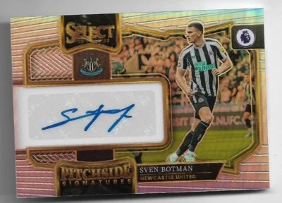 2022-23 Panini Select Premier League Autograph Auto Card : Sven Botman A1 - Image 1 of 3