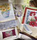 Collection Of Cross Stitch Magazine Patterns - Charts Only - Flowers