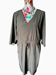 kyodan outdoor dress green midi athletic long sleeve size XL - Picture 1 of 7