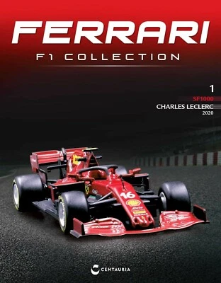 NEW IXO 1:43 F1 FERRARI SF1000 - Charles Leclerc 2020 - Tuscan GP +Magazine - Immagine 1 di 4
