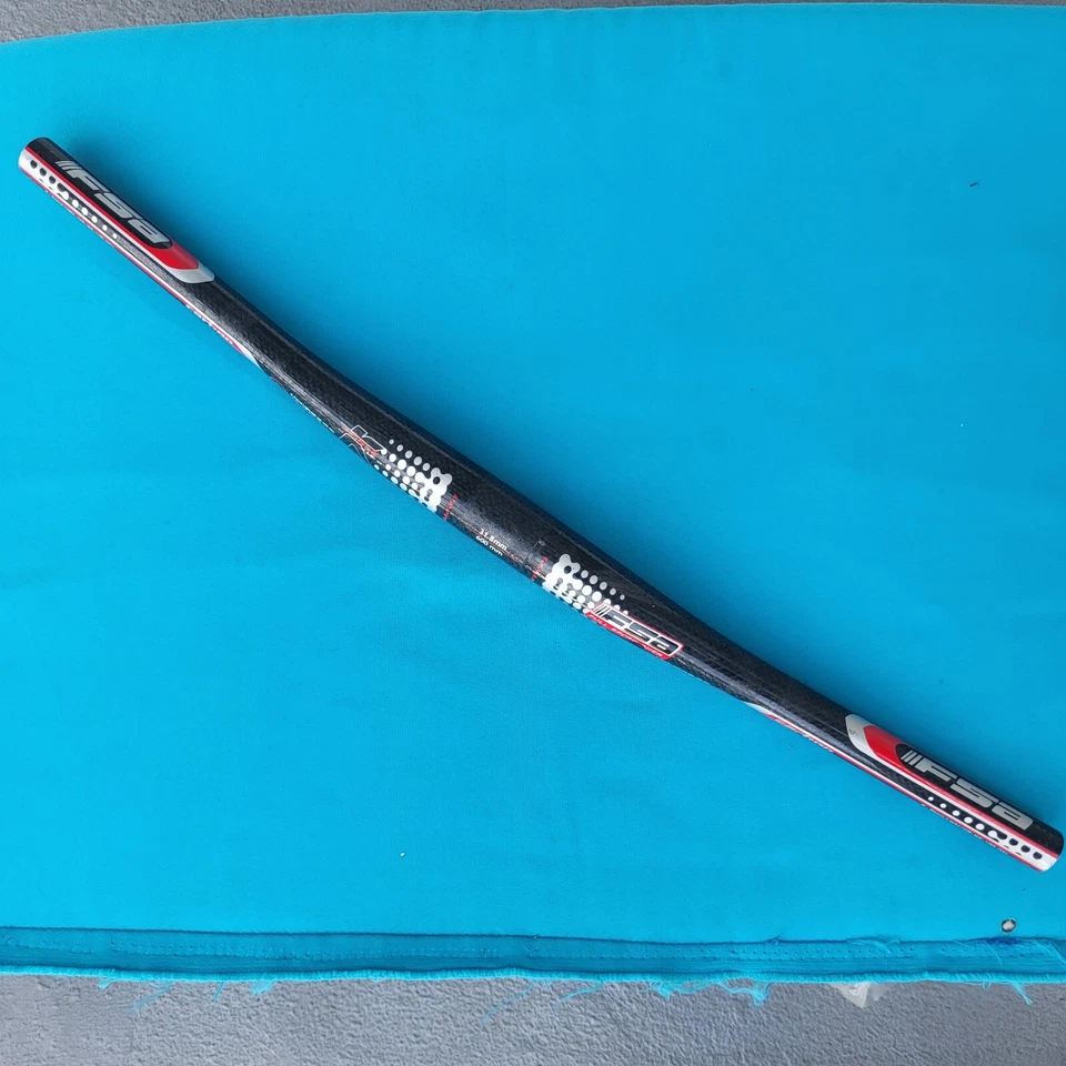 FSA K-Force Light Carbon Fiber Flat Mountainbike MTB Lenker 31,8 mm 600 mm - Bild 1 von 4