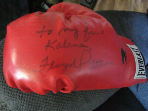 Floyd Patterson Signed Everlast Boxing Glove All time Great Fighter