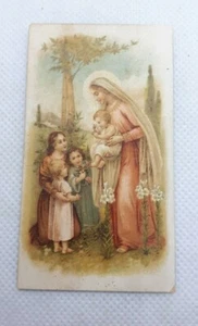 Mary, mother of Jesus - Catholic vintage card, German holy card 1911 - Picture 1 of 2