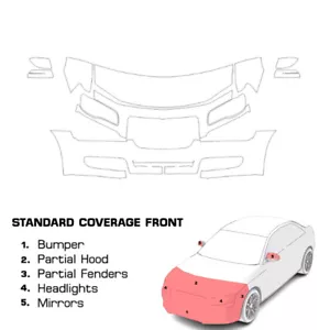 For Chrysler 300 S 2014 PreCut Paint Protection Film Clear Bra PPF kit - Picture 1 of 7