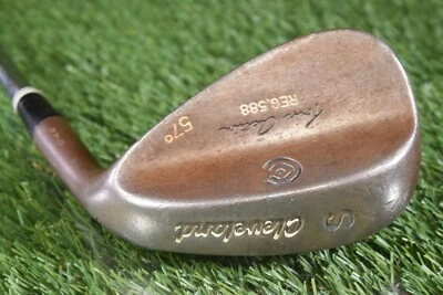 CLEVELAND TOUR ACTION REG 588 57 SAND S WEDGE TRUE TEMPER WEDGE FLEX STEEL RTG - Image 1 of 4