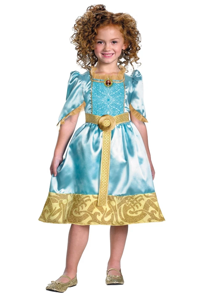 DISFRAZ OFICIAL DISNEY PIXAR VALIENTE MERIDA NIÑO HALLOWEEN NIÑAS MEDIANO 43600K Foto 1 de 1