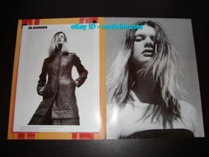 vintage JIL SANDER 2-Page Magazine PRINT AD Fall 1999 MALGOSIA BELA david sims - Picture 1 of 1
