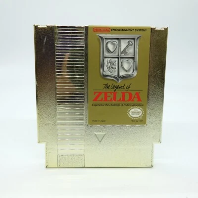 The Legend of Zelda (NES, 1987) Gold Cartridge NES NINTENDO **TESTED** - Image 1 of 4