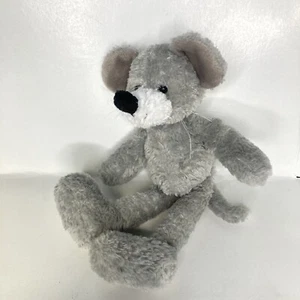 Gund Brie the Gray Mouse Rat Beanbag Plush #1223 Stuffed Animal Toy 10” - Picture 1 of 9