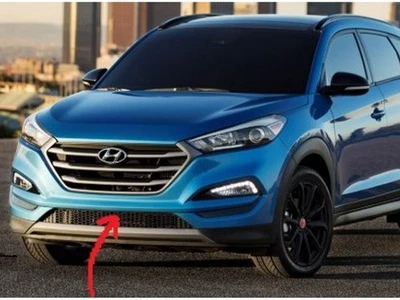 Grille de pare choc avant origine plastique noir Hyundai Tucson 86561D7000 2015-2018 - Photo 1/4