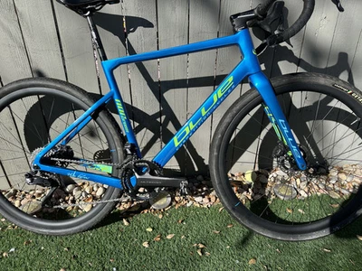 Bicicleta de ciclocross azul competición Norcross talla M/L usada 1 temporada  Foto 1 de 4