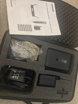 Shure GLXD4 Receiver - Wireless System + Pronomic HS-11 Headset Mikrofon - Bild 1 von 4