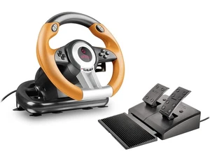 Speedlink Drift O. Z. Jeux Guidon + Pédales Racing Wheel Renn-Lenkrad pour PC - Bild 1 von 10