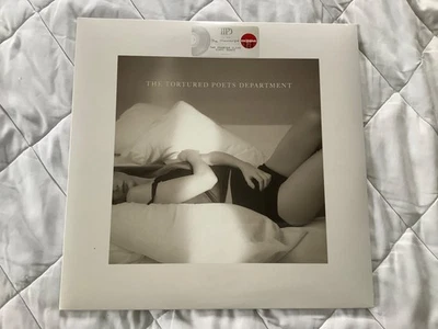 TAYLOR SWIFT The Tortured Poets Department PHANTOM CLEAR VINYL Target Exclusive - Image 1 of 4