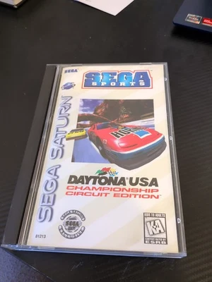 Daytona USA: Championship Circuit Edition – Sega Saturn (1996) CIB Complete  - Image 1 of 4