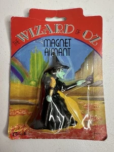 Vintage Böse Hexe des Westens Zauberer von Oz Gummi Kühlschrankmagnet #4916 - Bild 1 von 2