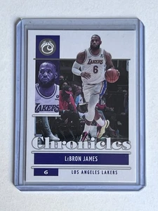 2021-22 Panini Chronicles LeBron James Green Foil #4 Los Angeles Lakers - Bild 1 von 2