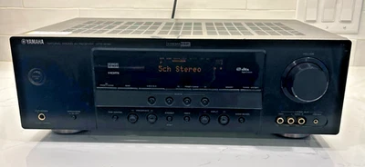 Yamaha HTR-6130 5.1-CHANNEL AV Receiver, Natural Sound, No Remote, Tested+Works - Image 1 of 4