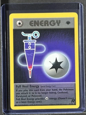 Full Heal Energy #81/82 Team Rocket 1st Ed 250001 - Image 1 of 2