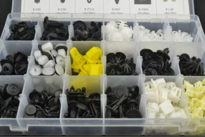 418 Pcs For Honda Car Clip Trim Panel Bumper Fender Fastener Retainer Assortment Foto 1 de 4