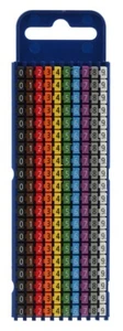 HellermannTyton 561 - 02100 WIC2 Snap On Cable Markers, multi color - Picture 1 of 1