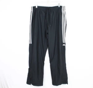 Adidas Active 360 Athletic Pants Mens Large Black Striped - Picture 1 of 10