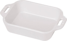 STAUB - 40508-597 Ceramics Rectangular Baking Dish, 13x9-inch, White 
