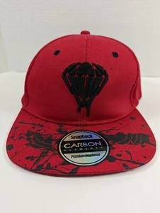 berretto da baseball snapback carbon elements logo skater - Foto 1 di 3