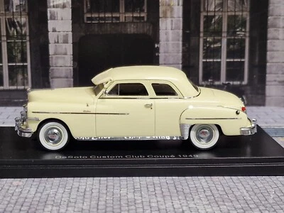 NEO SCALE MODELS 1/43 - DE SOTO CUSTOM CLUB COUPE 1949 - Immagine 1 di 4