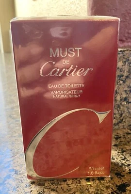 Must de Cartier туалетная вода - 1,6 унц; в заводской упаковке! - Изображение 1 из 4