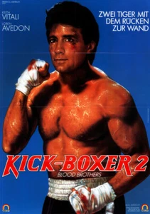 Kick-Boxer 2 - Blood Brothers ORIGINAL A1 Kinoplakat Loren Avedon / Keith Vitali - Picture 1 of 1