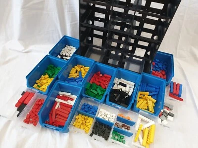 Kleinteilemagazin mit 791 LEGO®-Steinen mit Labels (Sortierkasten mit Steinen) - Bild 1 von 4
