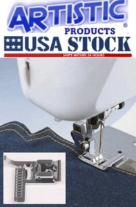 Stitch Guide w / Ruler Snap-On Foot Babylock, Brother Janome #X51804001 - Imagen 1 de 2