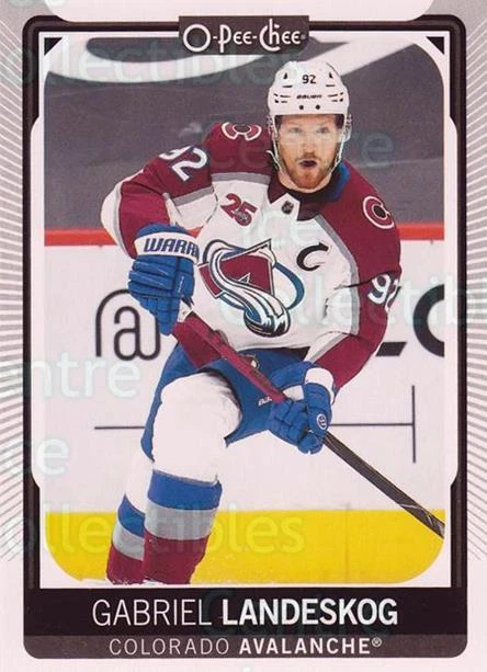 2021-22 O-Pee-Chee #161 Gabriel Landeskog - Image 1 of 1
