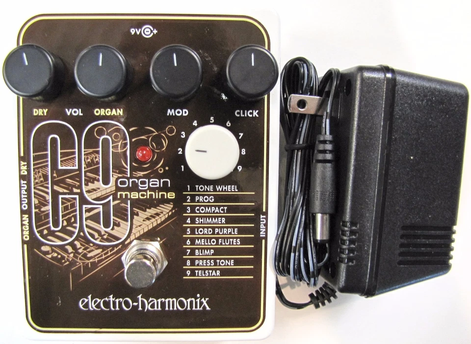 Used Electro-Harmonix EHX C9 Organ Machine (C 9) Guitar Effects Pedal! - Image 1 of 1