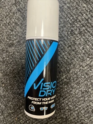 Visiodry Super Hydrophobic Motorcycle Motorbike Visor Goggle Rain Repellent 35ml - Image 1 of 2