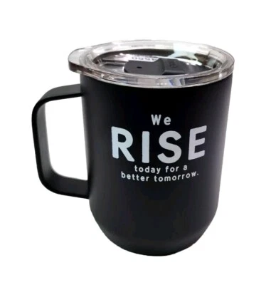 Camelbak Horizon 12 унций лагерь кружка изолированная из нержавеющей стали черный с крышкой  - Изображение 1 из 4