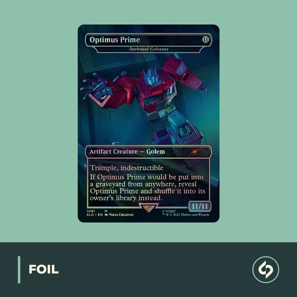 MTG | Optimus Prime | FOIL | SECRET LAIR x TRANSFORMERS | NM | EN | MAGIC - Bild 1 von 1