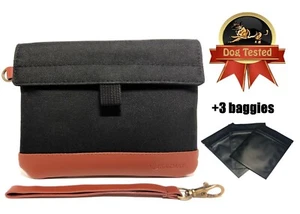 Odor Proof Smell Proof Stash Bag with 3PCS Free Mylar Bags Size 6x7inch - Picture 1 of 8