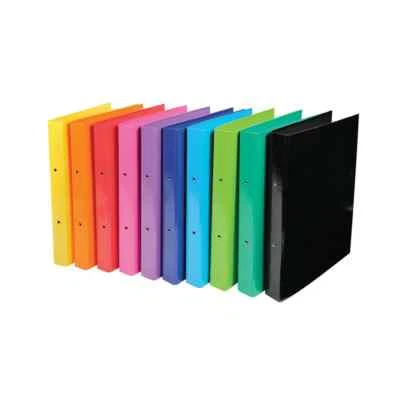 Iderama A4 Ring Binder 2 Ring 30mm Assorted (Pack of 10) 54929E - Image 1 of 4