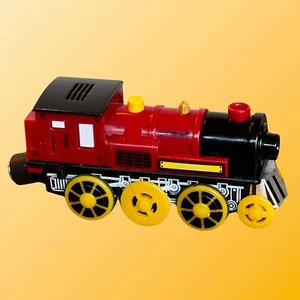 MAXIM ENTERPRISES - RED LOCOMOTIVE Toy Train Engine WITH SOUND - Loose - Picture 1 of 6