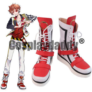 Twisted Wonderland Heartslabyul Dormitory Ace Trappola Cosplay Shoes Boots S008