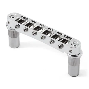 Puente con muescas de bloqueo métrico TonePros T3BT-N postes grandes, níquel - Imagen 1 de 3