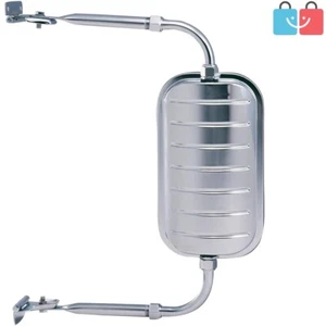 Adjustable Jr. West Coast Mirror - Convex and Universal Fit for Vehicles - Picture 1 of 2