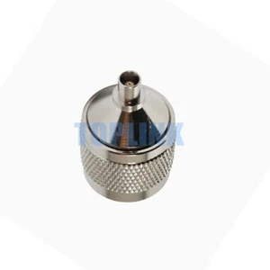 10x MCX Female Jack to N Male Plug Adapter RF Coaxial Connector N/MCX-JK - Picture 1 of 2